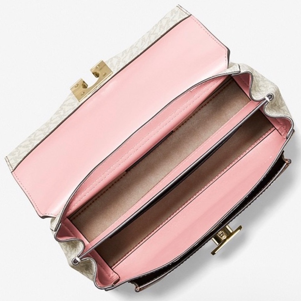 Michael Kors Lita Medium Two Tone Crossbody - Picture 3 of 3
